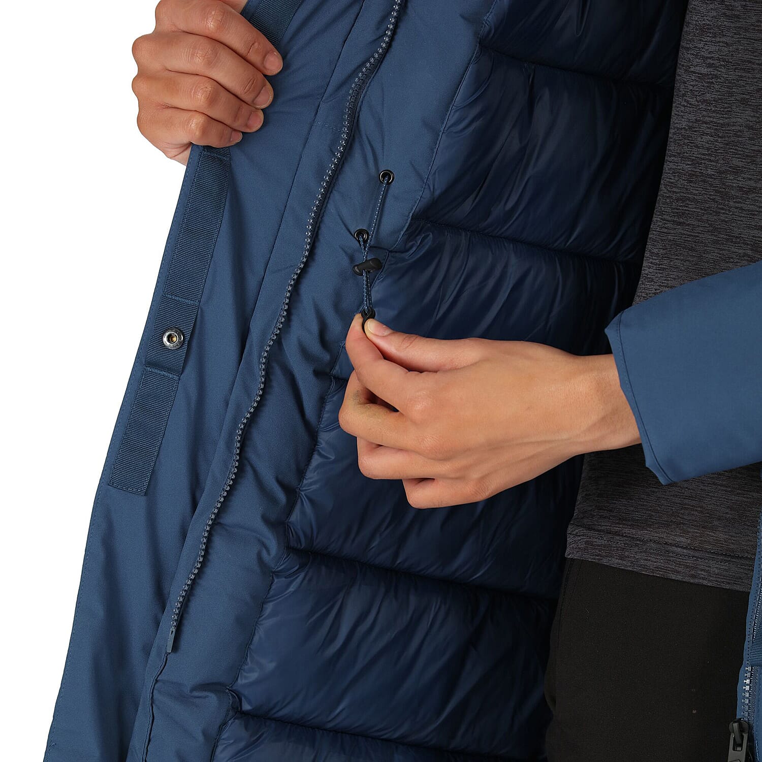 Regatta Insulated Padded Jacket (Size 8-10)  - Dark Denim