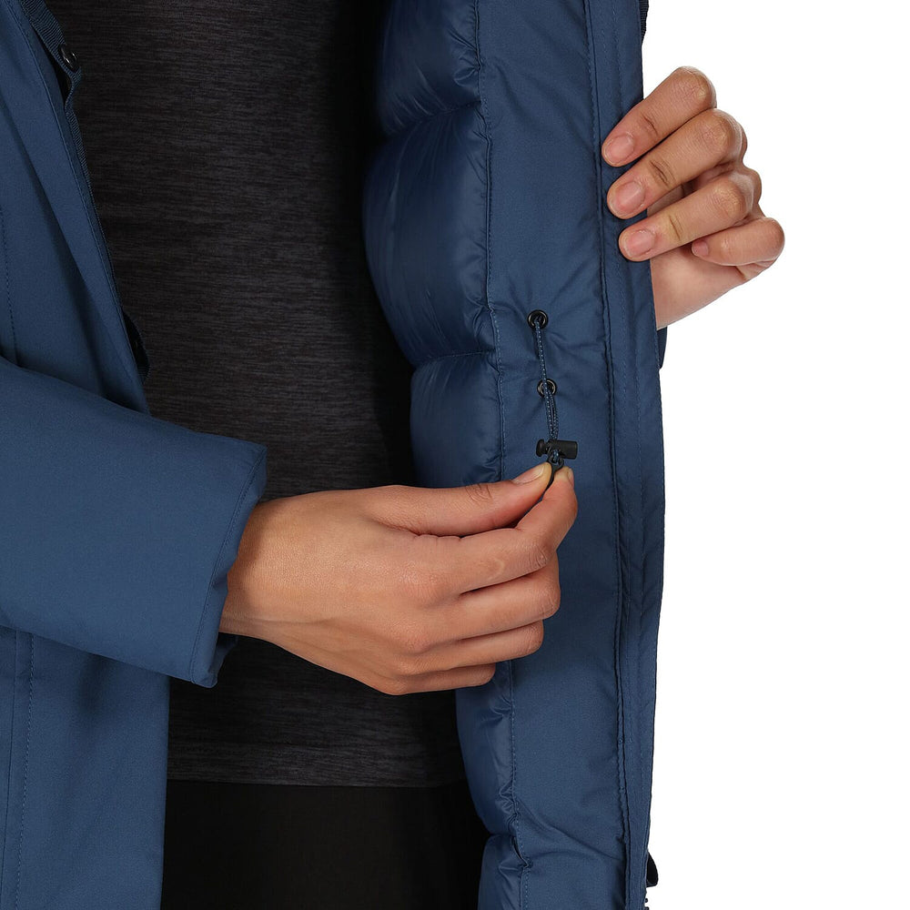 Regatta Insulated Padded Jacket (Size 8-10)  - Dark Denim
