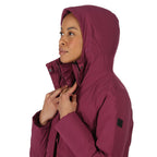 Regatta Insulated Padded Womens Yewbank Jacket Plum - Size 8