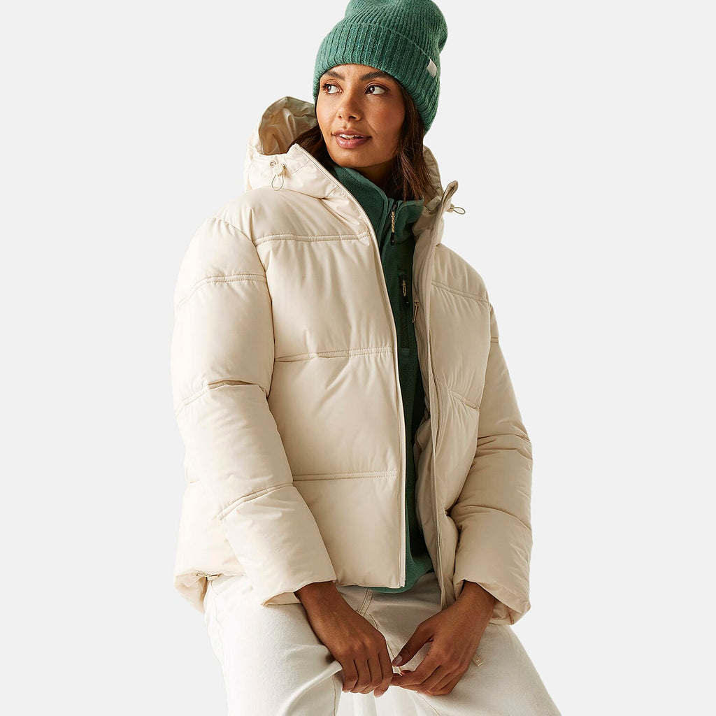 Regatta Womens Padded Jacket (Size 12) - Lightvanilla