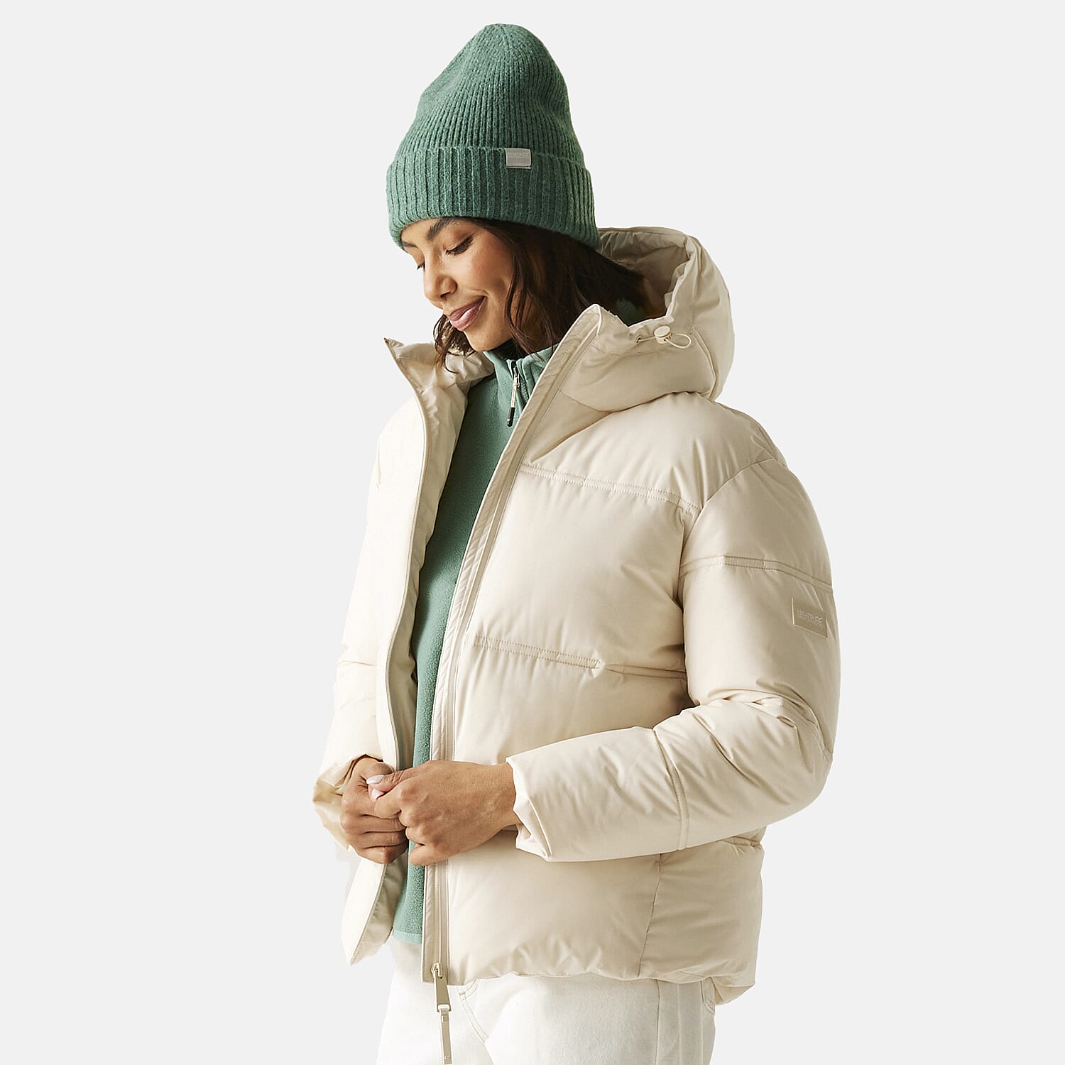 Regatta Womens Padded Jacket (Size 12) - Lightvanilla