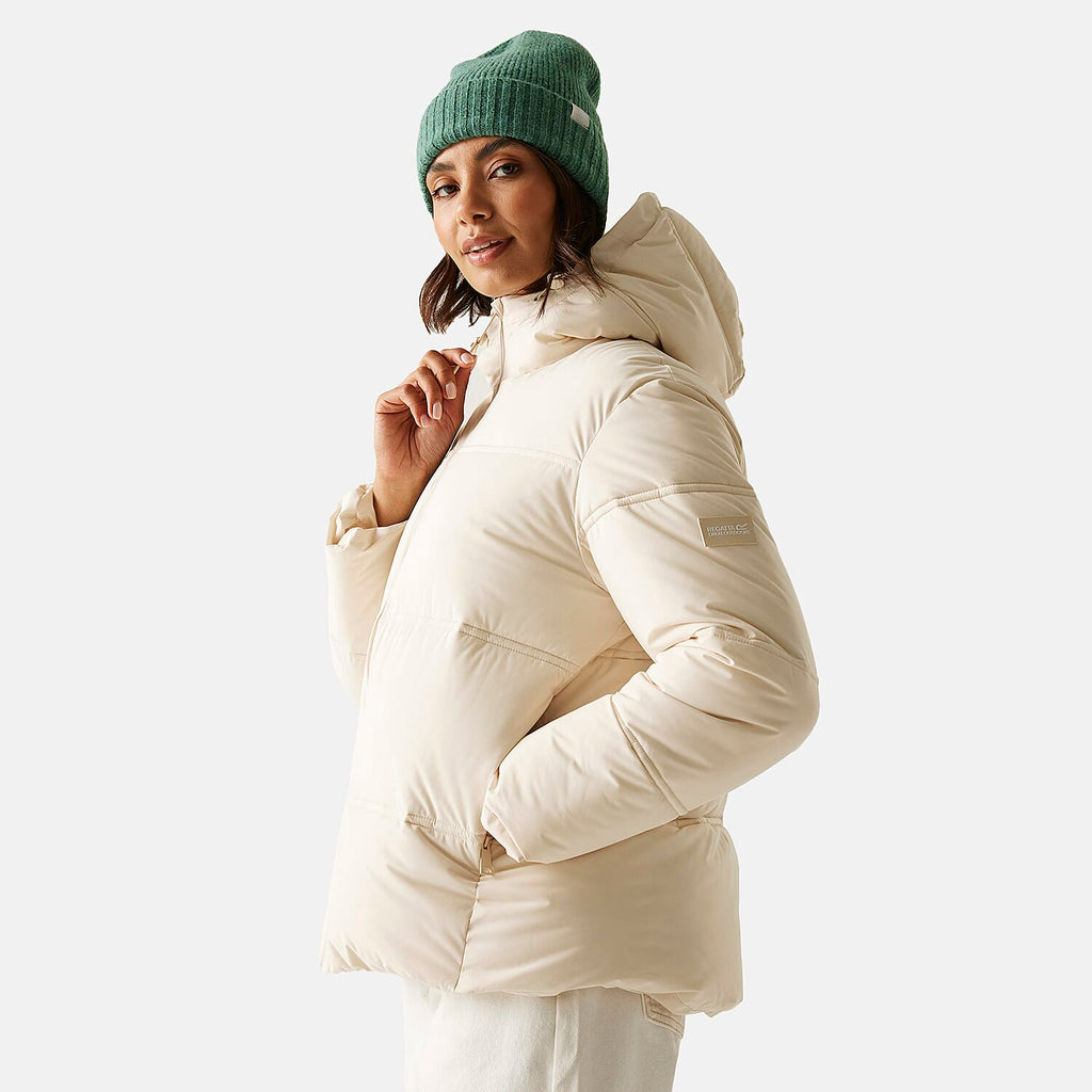 Regatta Womens Padded Jacket (Size 12) - Lightvanilla