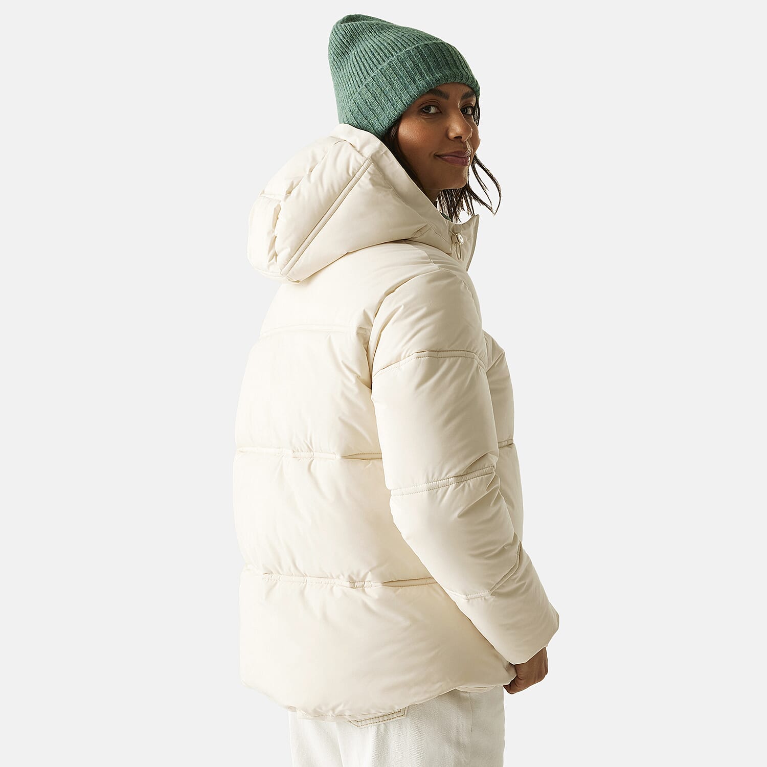Regatta Womens Padded Jacket (Size 12) - Lightvanilla