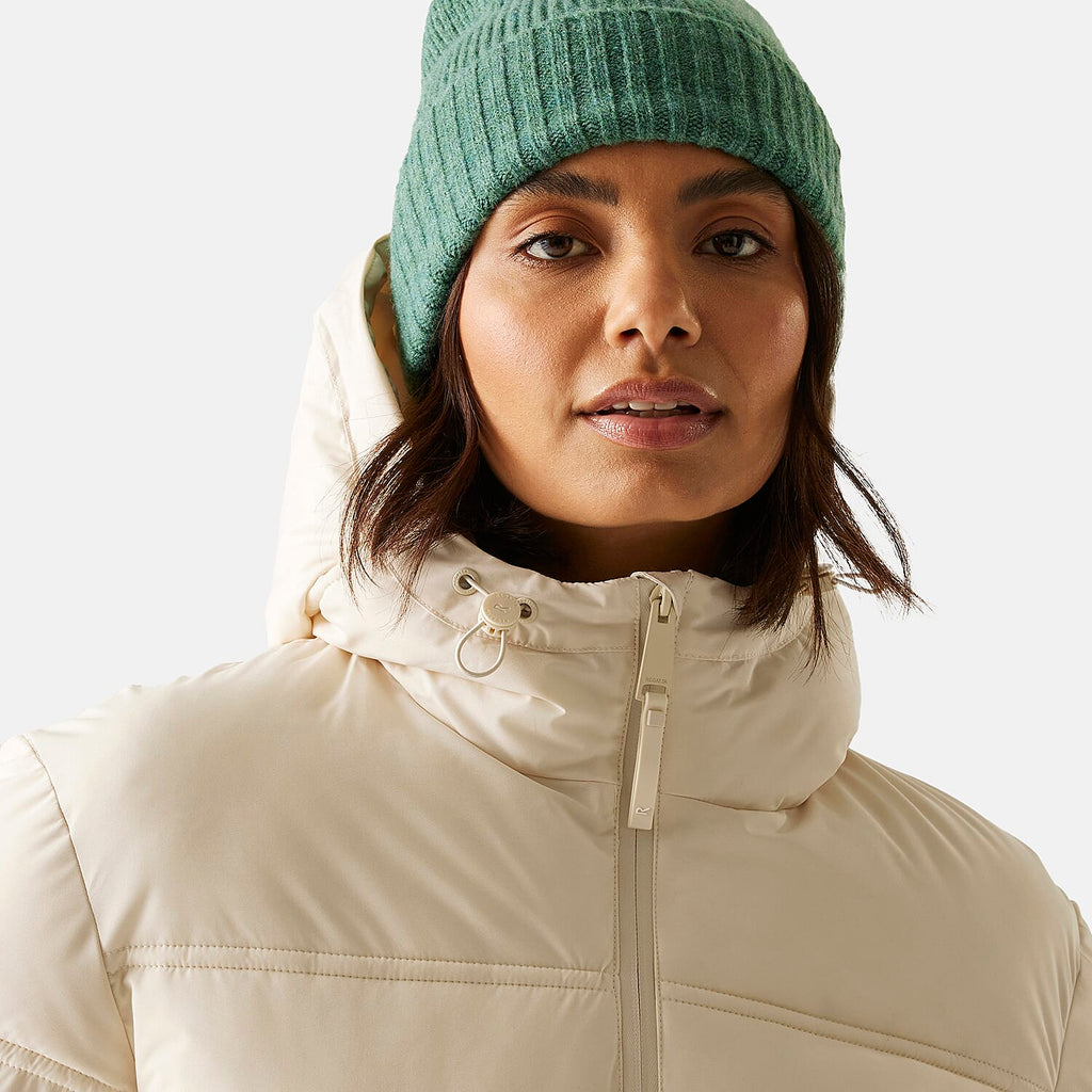 Regatta Womens Padded Jacket (Size 12) - Lightvanilla