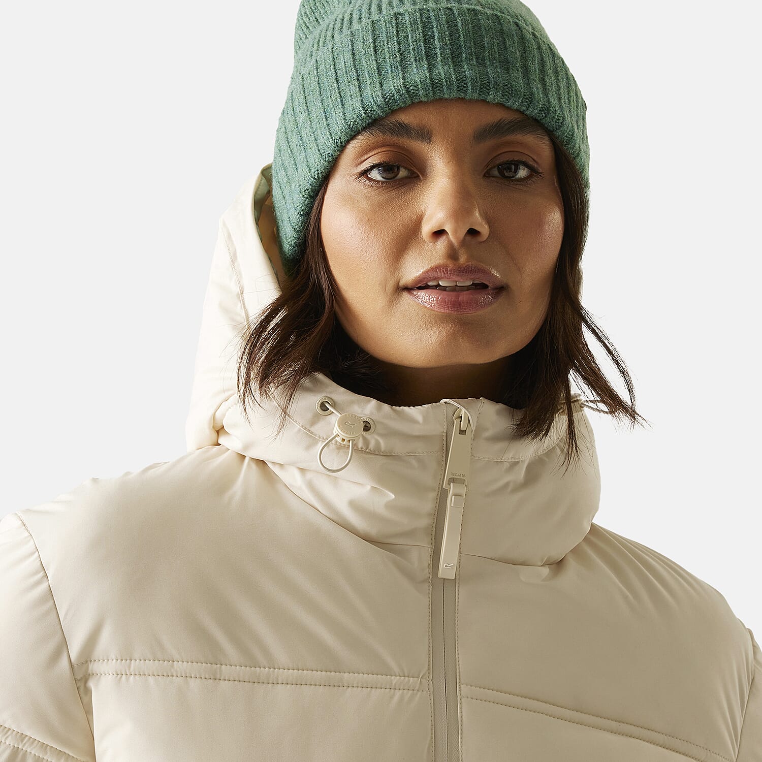 Regatta Womens Padded Jacket (Size 12) - Lightvanilla