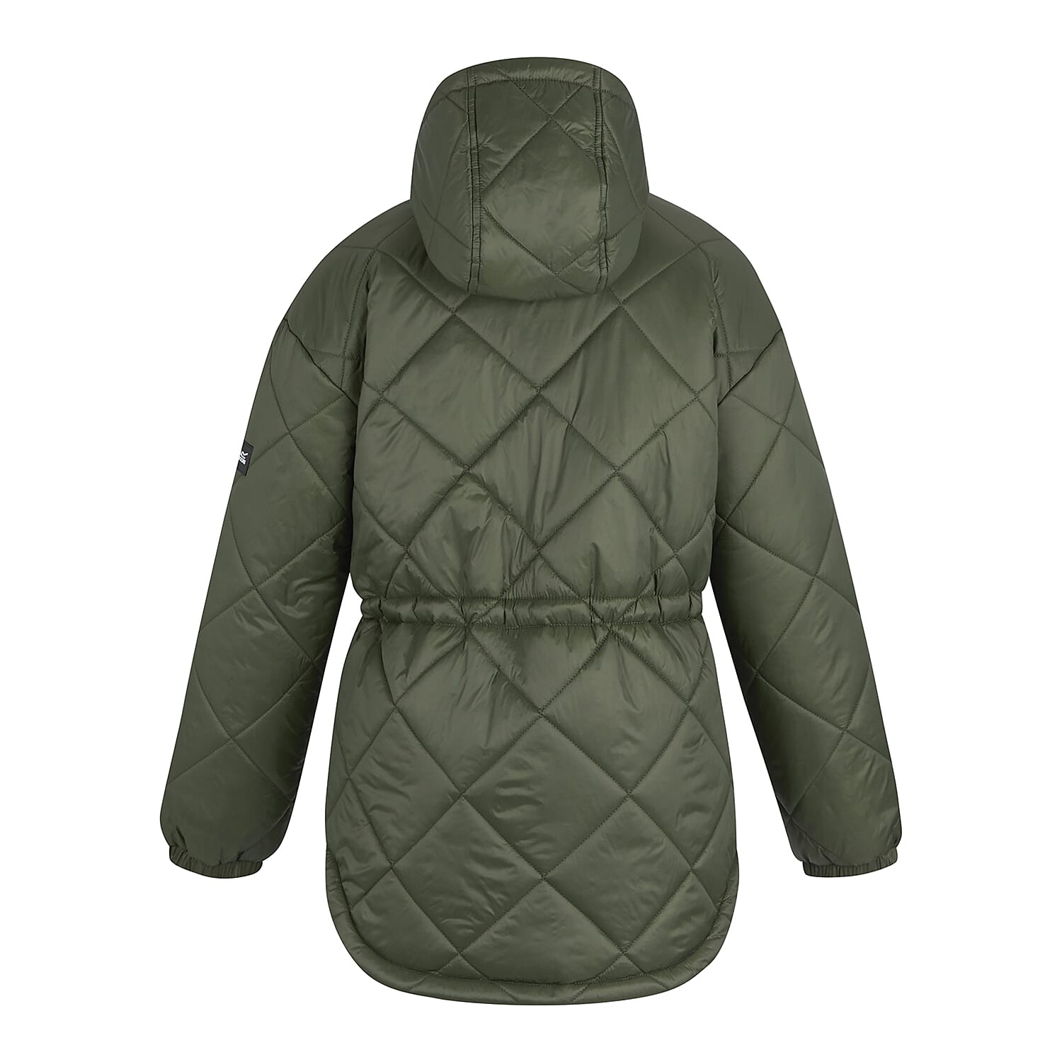 Regatta Womens Lightweight Waterproof Quited Jacket (Size 14) - Dark Khaki