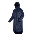 Regatta Womens Longline Waterproof Quilted Jacket (Size 14) - Navy