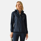 Regatta Womens Full Waterproof Jacket With Packet Pouch (Size 18) - Midnight