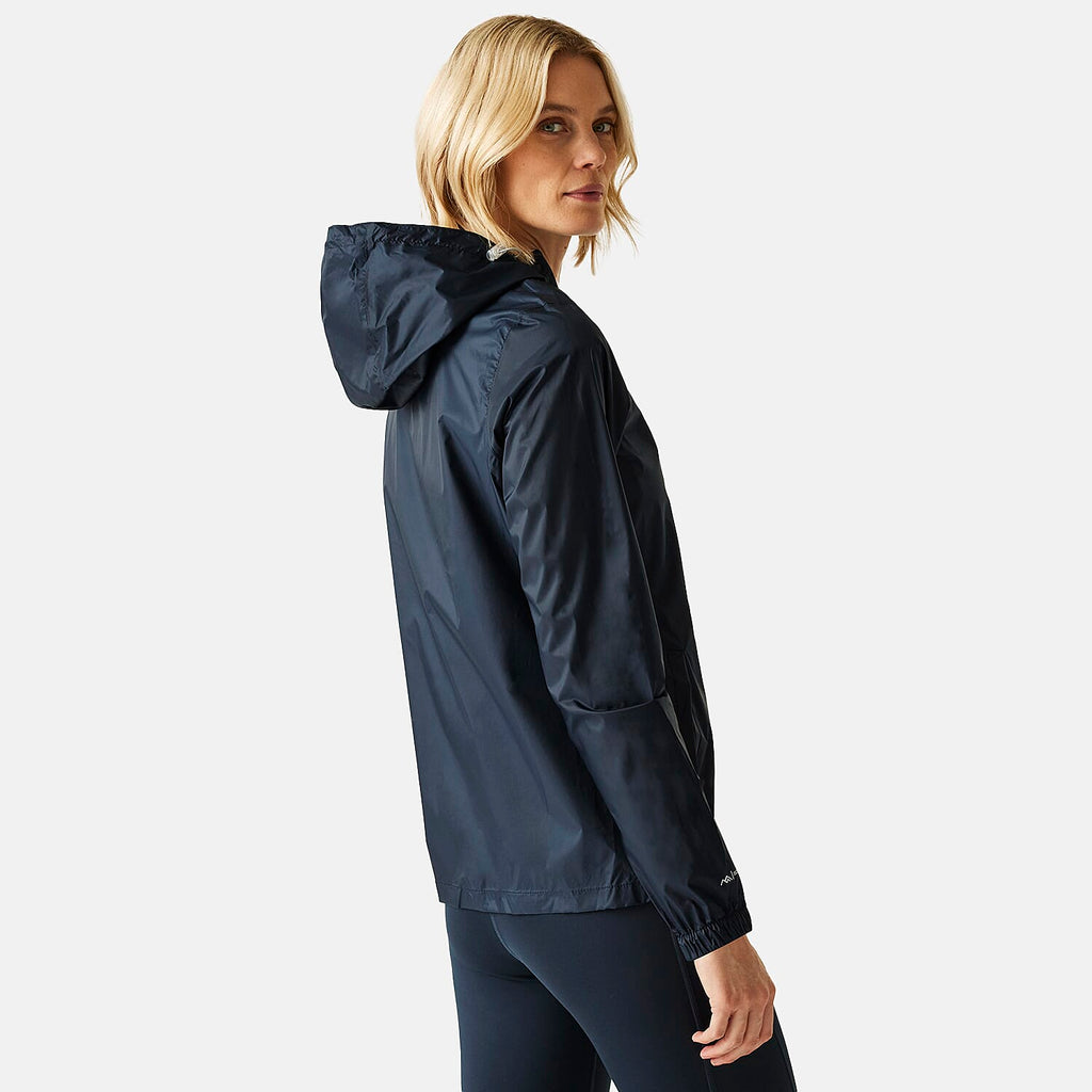 Regatta Womens Full Waterproof Jacket With Packet Pouch (Size 18) - Midnight
