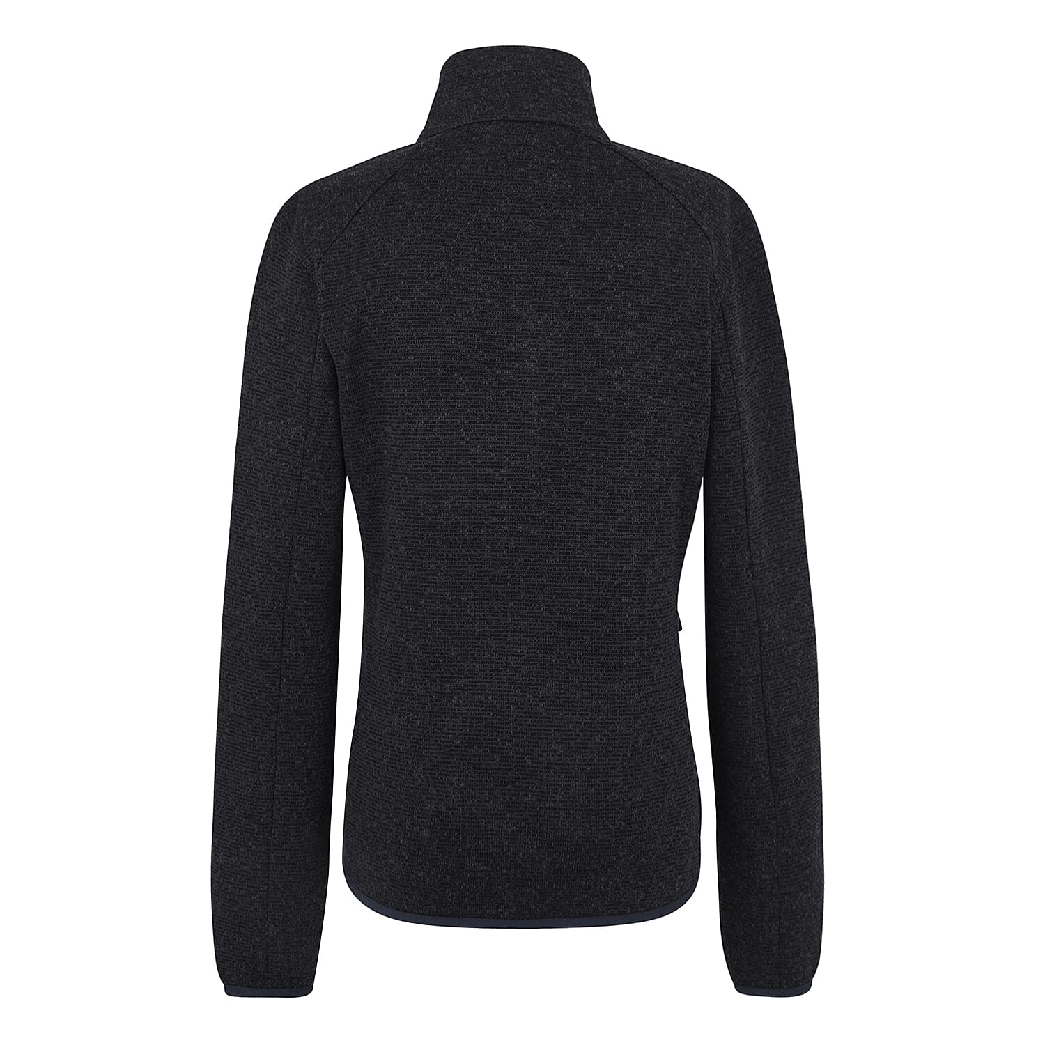 Regatta Womens Full Zip Fleece Jacket With Contrast Trim (Size 18) - Navy