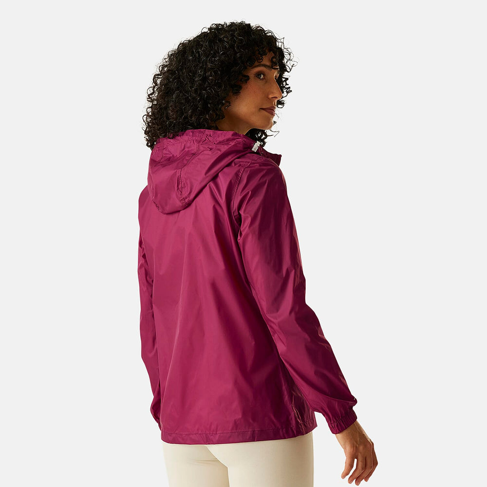 Regatta Womens Full Waterproof Jacket With Packet Pouch (Size 20) - Beaujolais