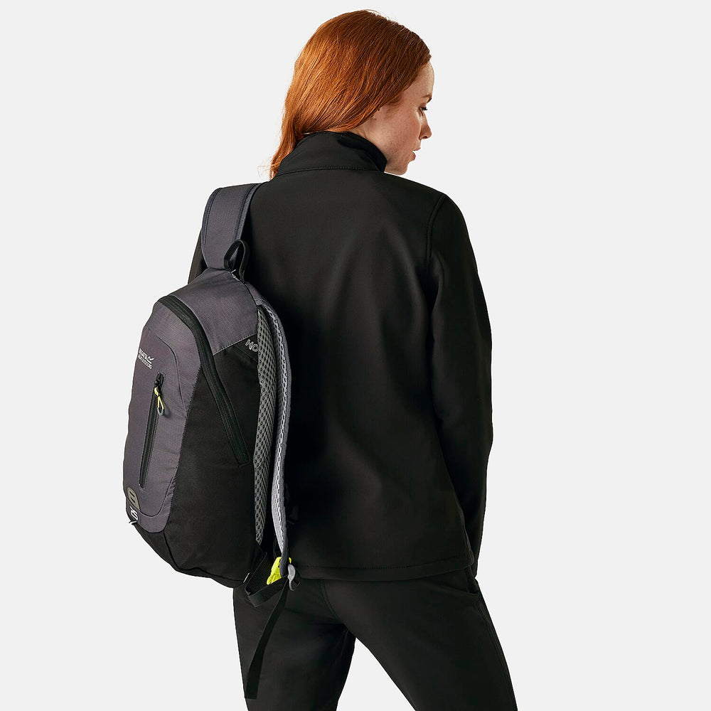 Regatta Womens Softshell Fleece Jacket With Full Zip (Size 20) - Black
