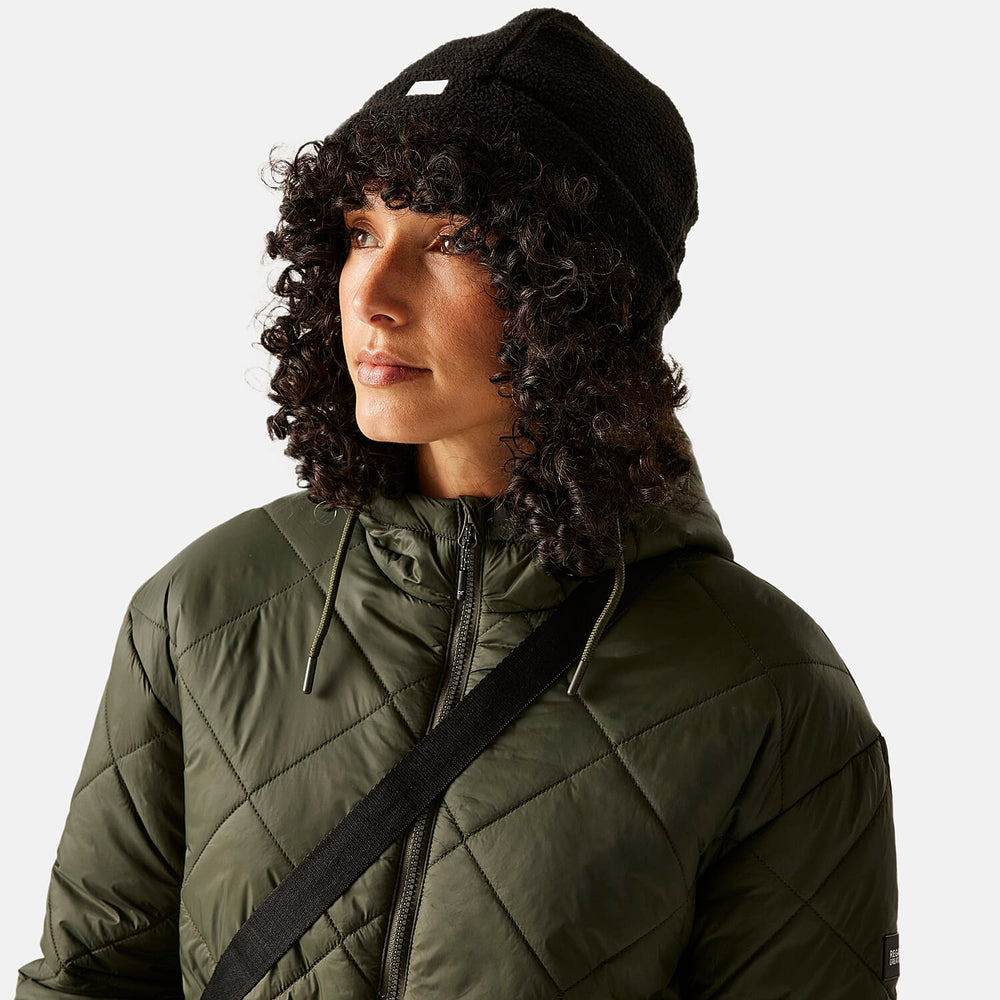 Regatta Womens Lightweight Waterproof Quited Jacket (Size 20) - Dark Khaki