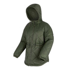 Regatta Womens Lightweight Waterproof Quited Jacket (Size 20) - Dark Khaki