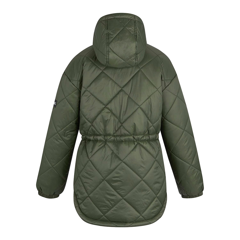 Regatta Womens Lightweight Waterproof Quited Jacket (Size 20) - Dark Khaki