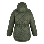 Regatta Womens Lightweight Waterproof Quited Jacket (Size 20) - Dark Khaki