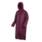 Regatta Womens Longline Waterproof Quilted Jacket (Size 20) - Fig
