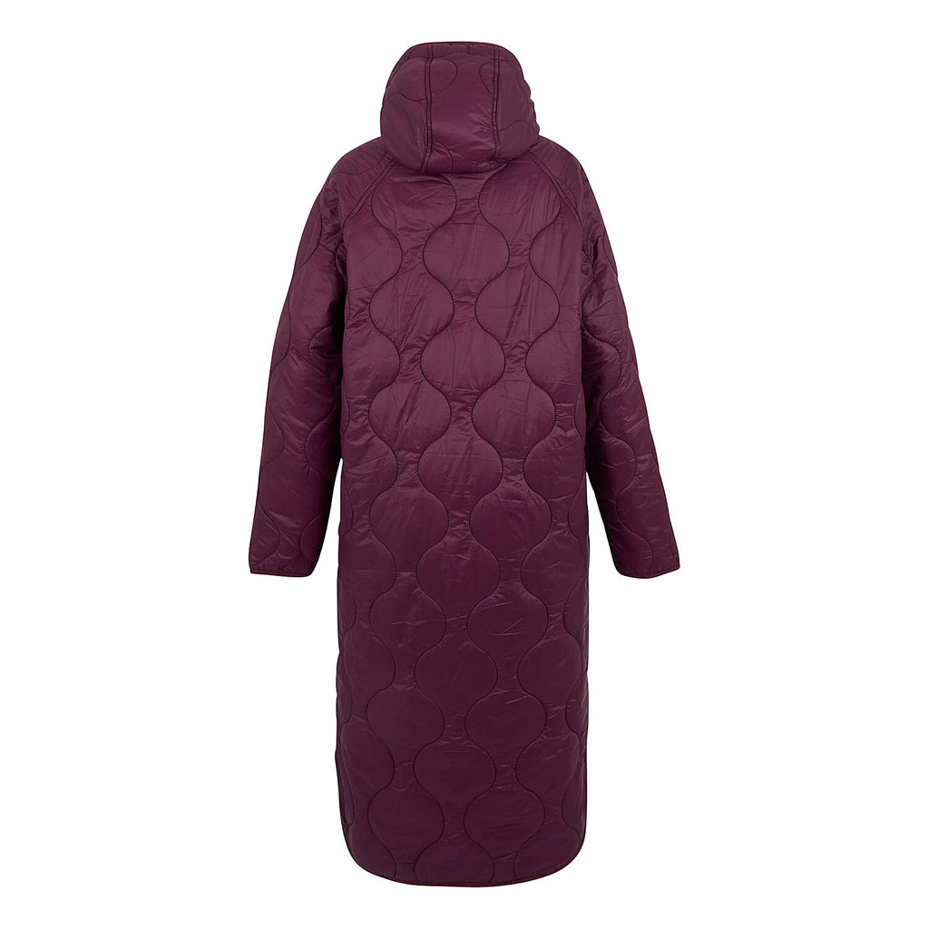 Regatta Womens Longline Waterproof Quilted Jacket (Size 20) - Fig