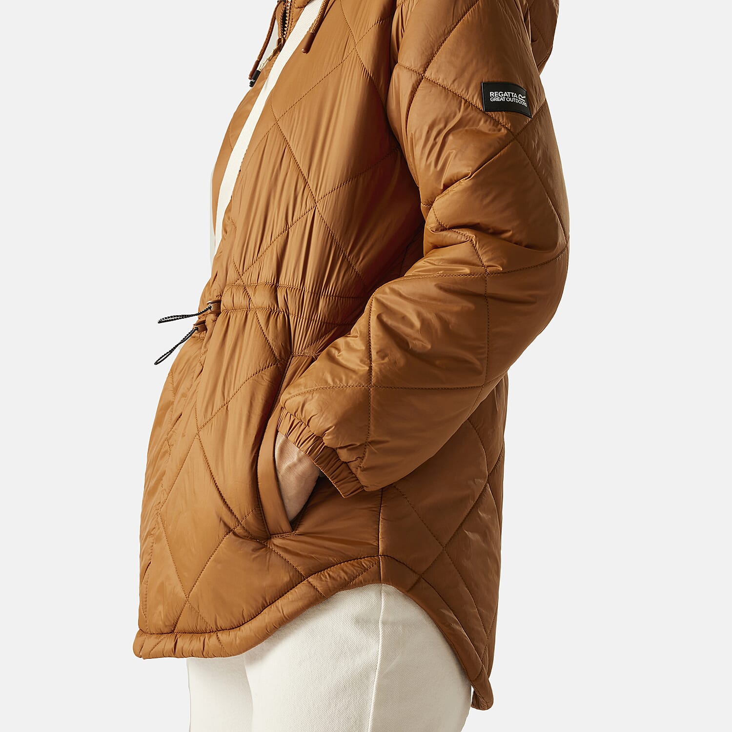 Regatta Womens Lightweight Waterproof Quited Jacket (Size 20) - Glazedginge