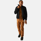 Regatta Mens Full-Zip Lightweight Fleece (Size L) - Black