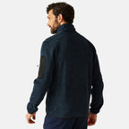 Regatta Mens Soft Brushed Full-Zip Fleece (Size 39-40In) - Moonlight Denim