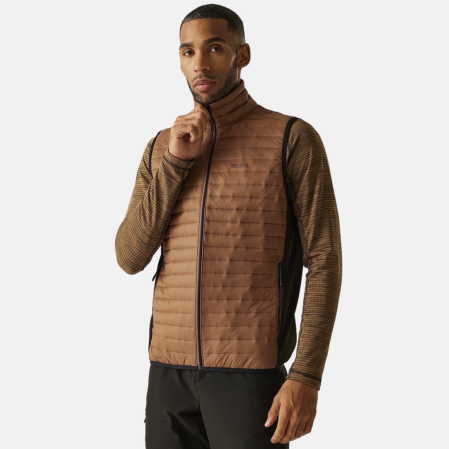 Regatta Mens Insulated Gilet (Size XL) - Nut Brown