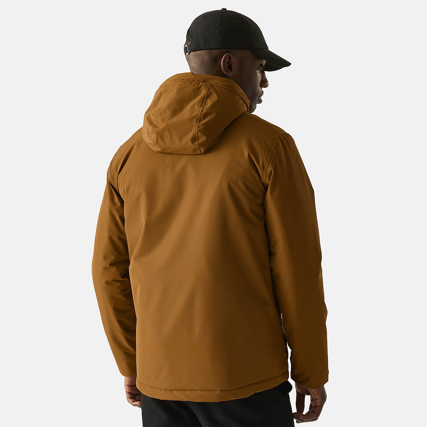 Regatta Mens Fleece Lined Waterproof Insulated Jackets With Storm Hood And Pockets (Size 109-112Inch) - Brown