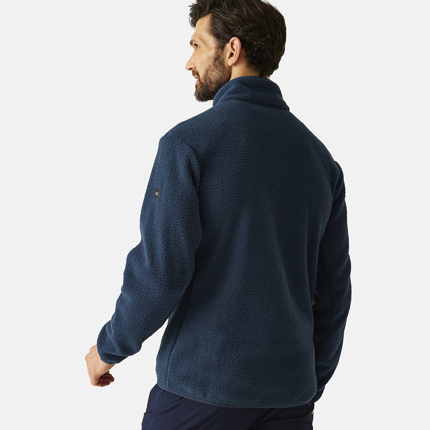 Regatta Mens Full-Zip Lightweight Fleece (Size XL) - Moon Light Denim