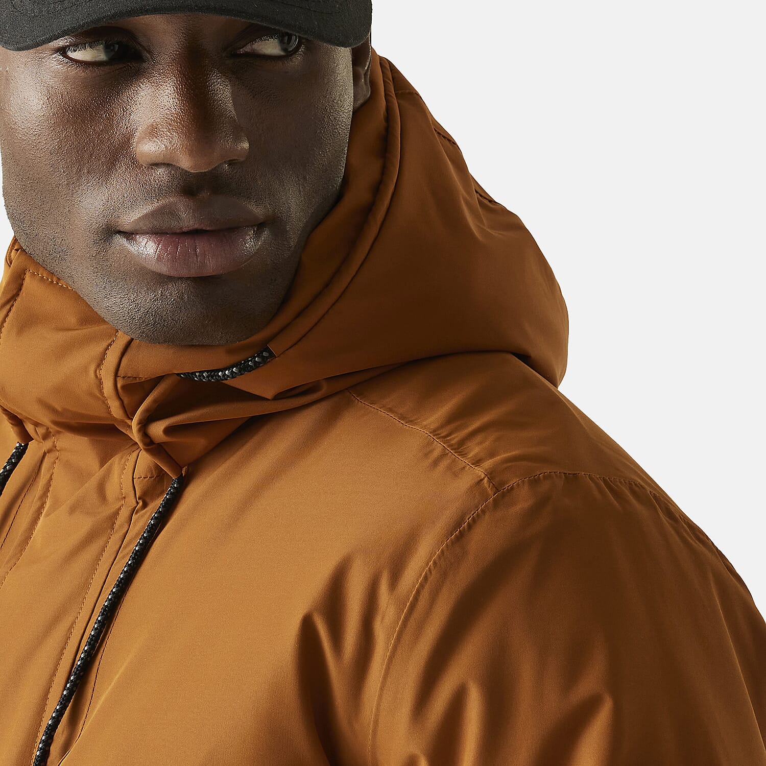 Regatta Mens Fleece Lined Waterproof Insulated Jackets With Storm Hood And Pockets (Size 117-122Inch) - Brown