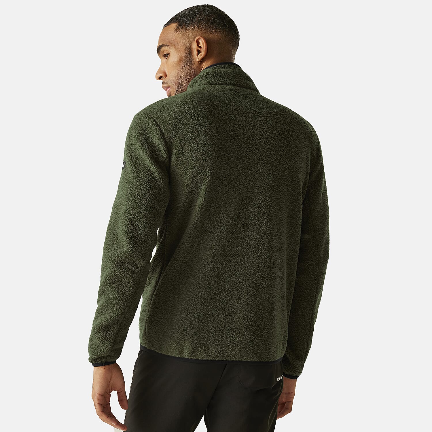 Regatta Mens Full-Zip Lightweight Fleece (Size XXL) - Olive Night