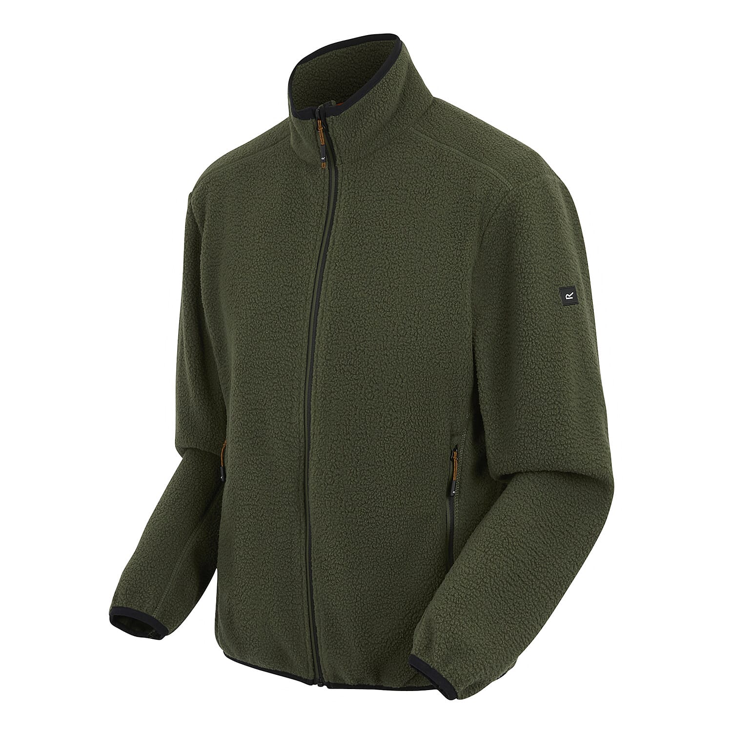 Regatta Mens Full-Zip Lightweight Fleece (Size XXL) - Olive Night