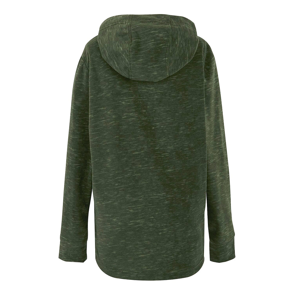 Regatta Womens Marl Fleece Hoodie (Size 22) - Dark Khaki