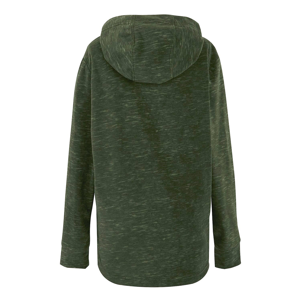 Regatta Womens Marl Fleece Hoodie (Size 22) - Dark Khaki