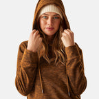 Regatta Womens Marl Fleece Hoodie (Size 16) - Glazedginge