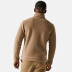 Regatta Mens Cozy Sherpa Backed Full-Zip Fleece Jacket (Size L) - Beige