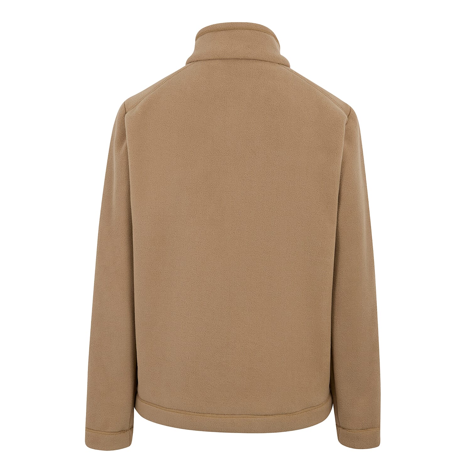 Regatta Mens Cozy Sherpa Backed Full-Zip Fleece Jacket (Size L) - Beige