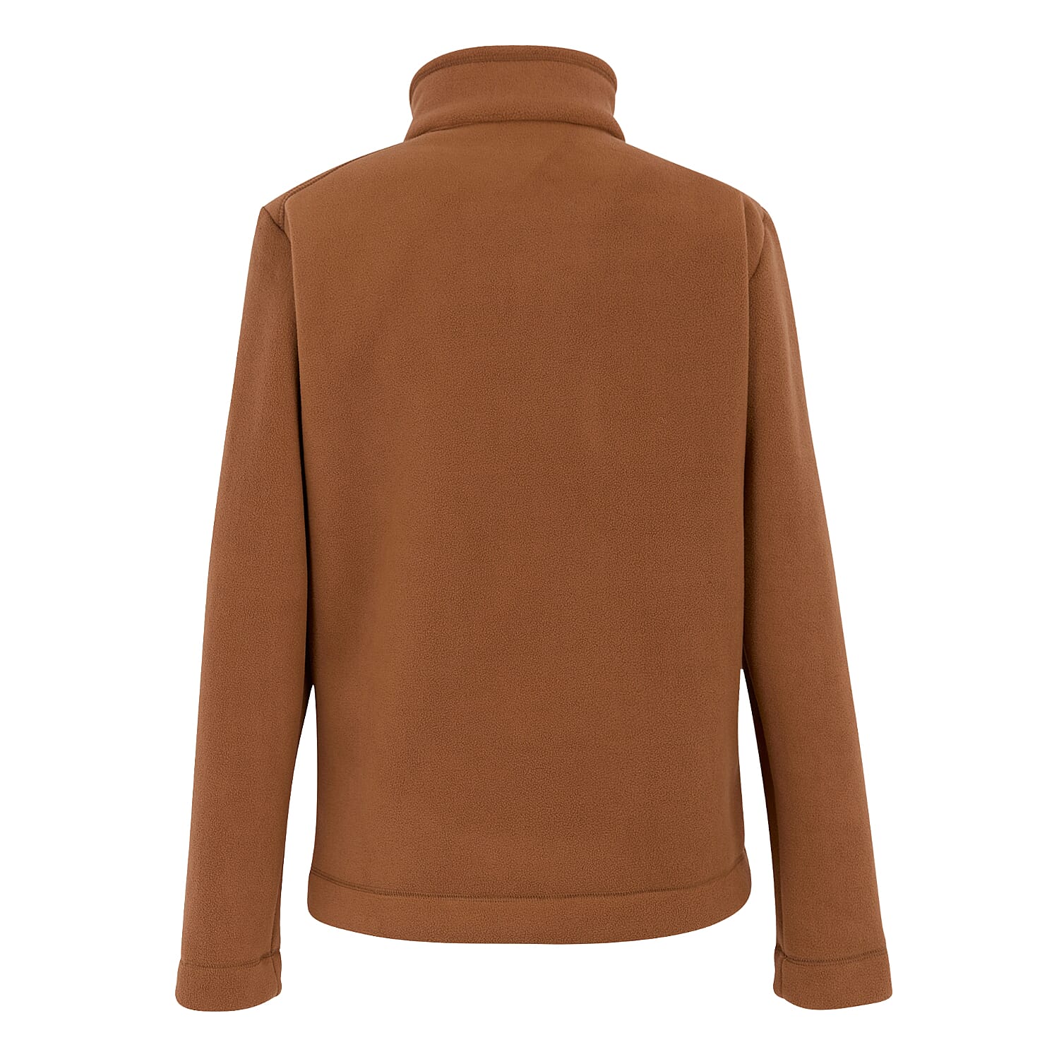 Regatta Mens Cozy Sherpa Backed Full-Zip Fleece Jacket (Size L) - Brown