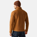 Regatta Mens Cozy Sherpa Backed Full-Zip Fleece Jacket (Size XL) - Brown