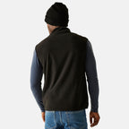 Regatta Mens Fleece Gilet With Zipped Chest Pocket (Size L) - Black