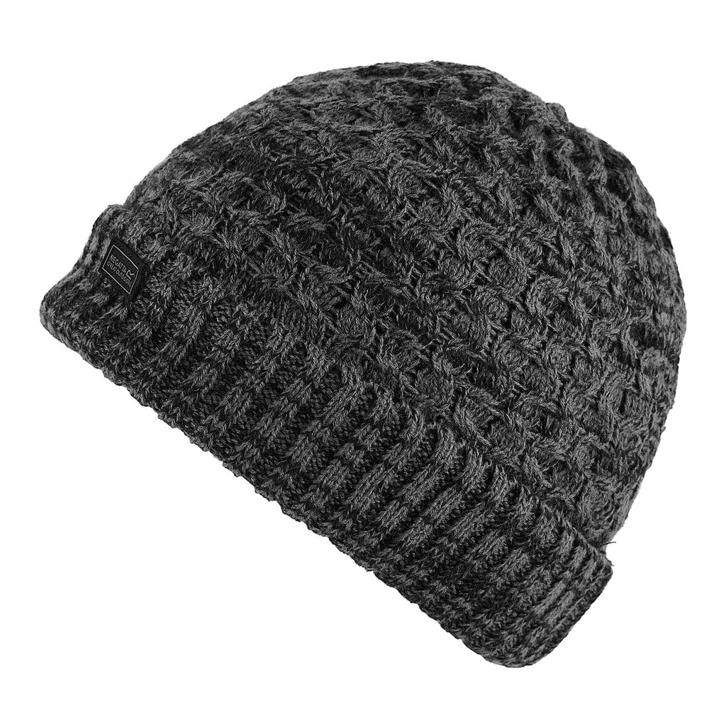 Regatta Acrylic Hat, Cap and Earmuff - Dark Grey