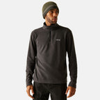 Regatta Mens Lightweight Half Zip Fleece (Size M) - Iron