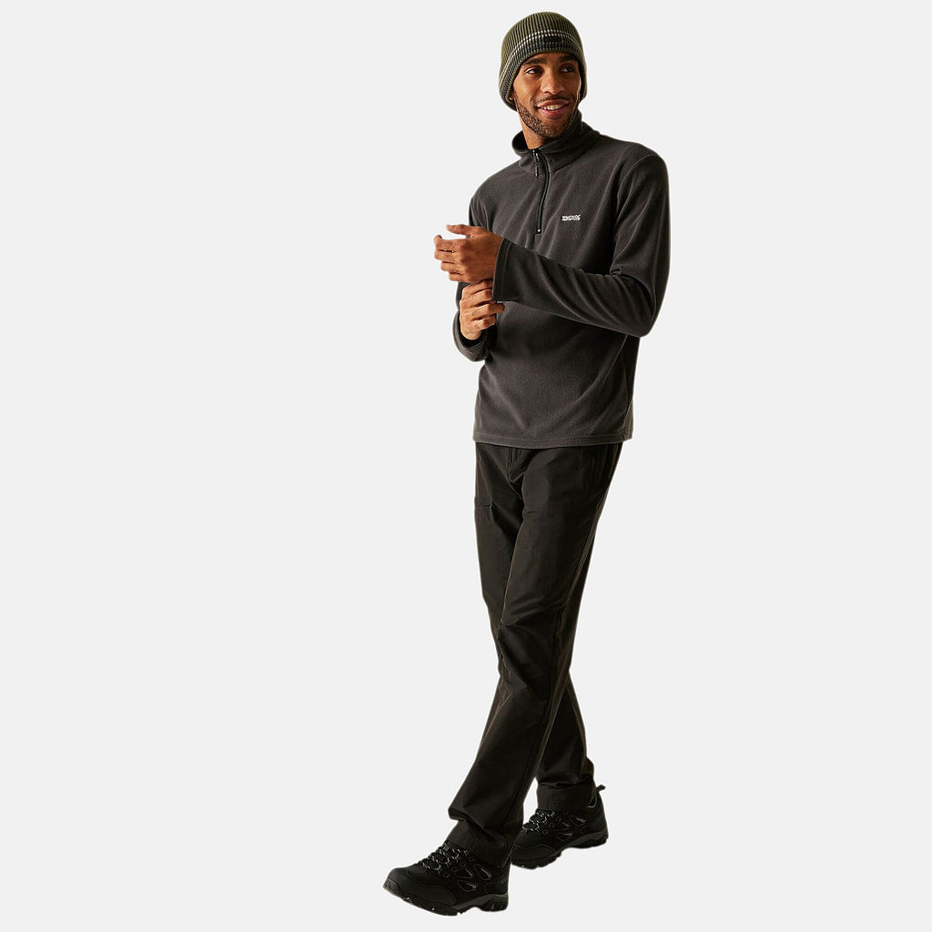 Regatta Mens Lightweight Half Zip Fleece (Size M) - Iron