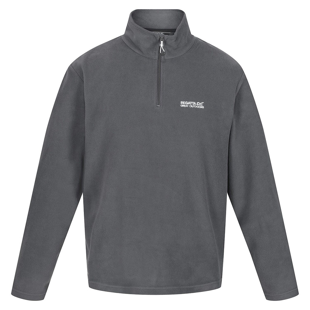 Regatta Mens Lightweight Half Zip Fleece (Size M) - Iron