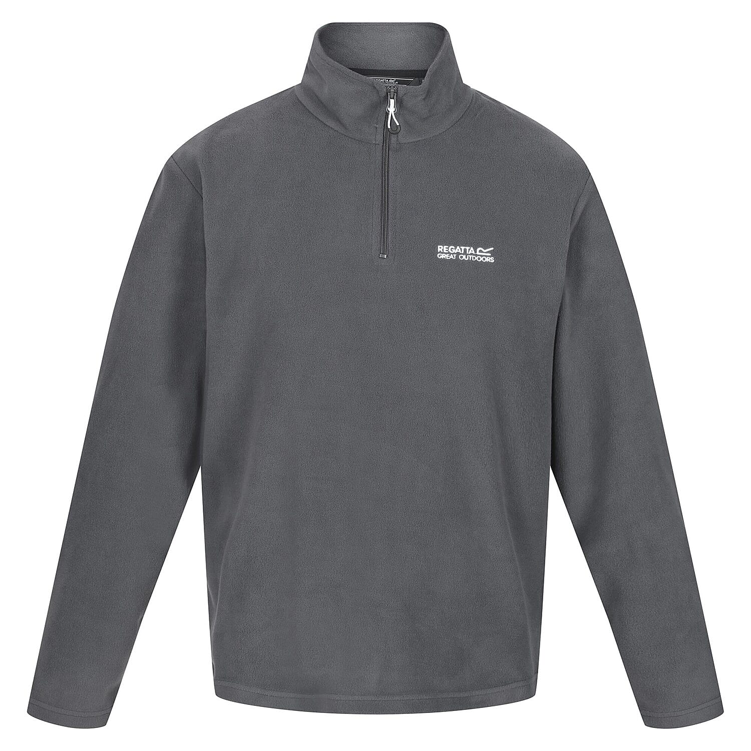 Regatta Mens Lightweight Half Zip Fleece (Size M) - Iron