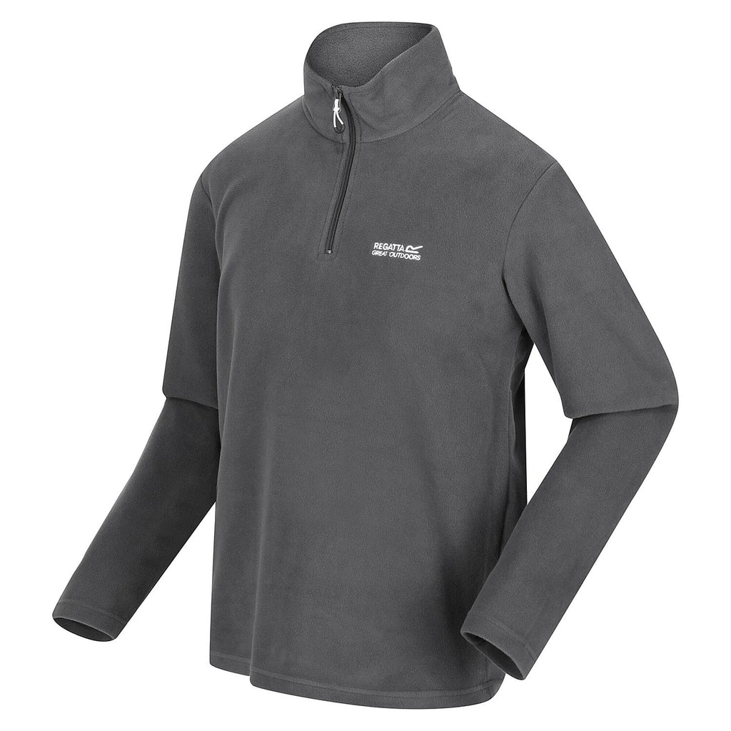 Regatta Mens Lightweight Half Zip Fleece (Size M) - Iron