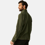 Regatta Mens Lightweight Half-Zip Fleece (Size XL) - Green