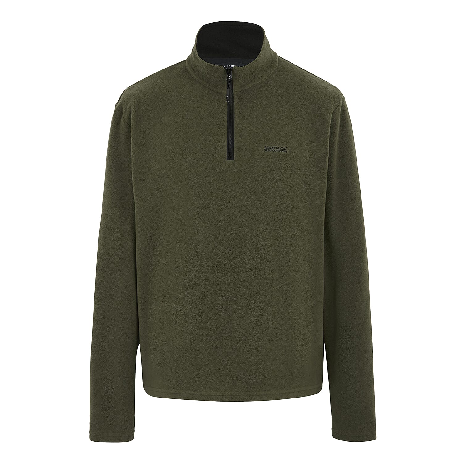 Regatta Mens Lightweight Half-Zip Fleece (Size XL) - Green