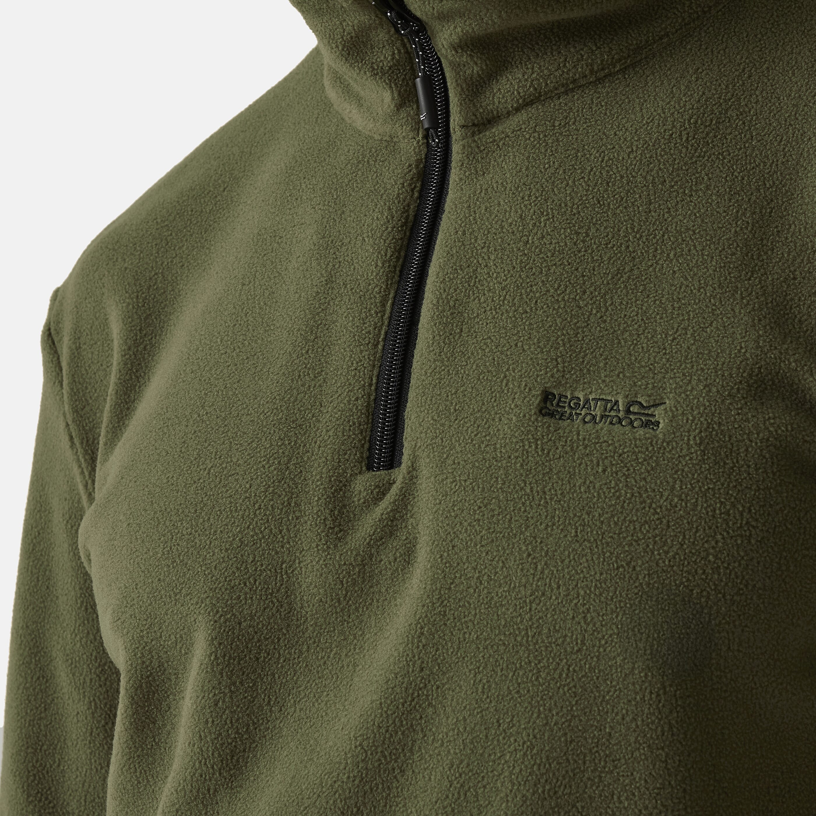 Regatta Mens Lightweight Half-Zip Fleece (Size XXL) - Green