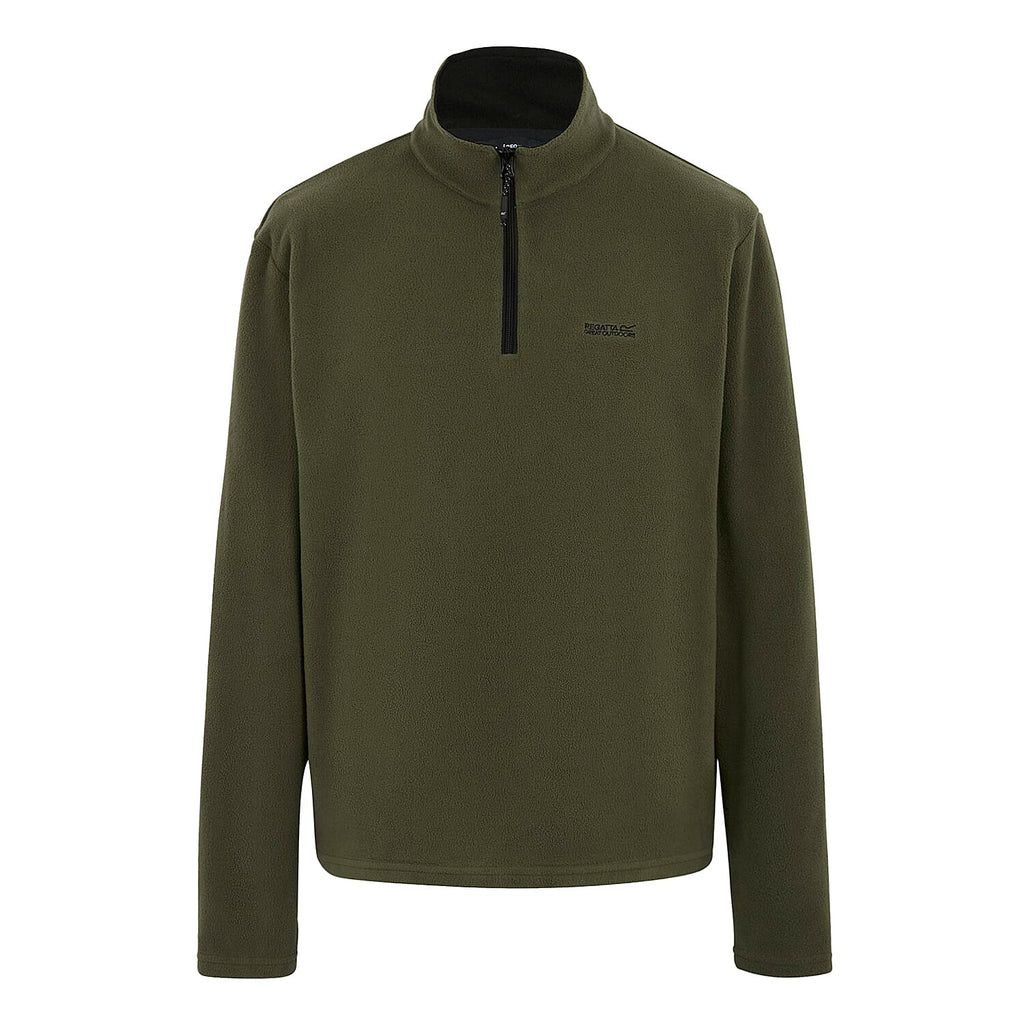 Regatta Mens Lightweight Half-Zip Fleece (Size XXL) - Green