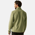 Regatta Mens Lightweight Half Zip Fleece (Size XXXL) - Oil Green
